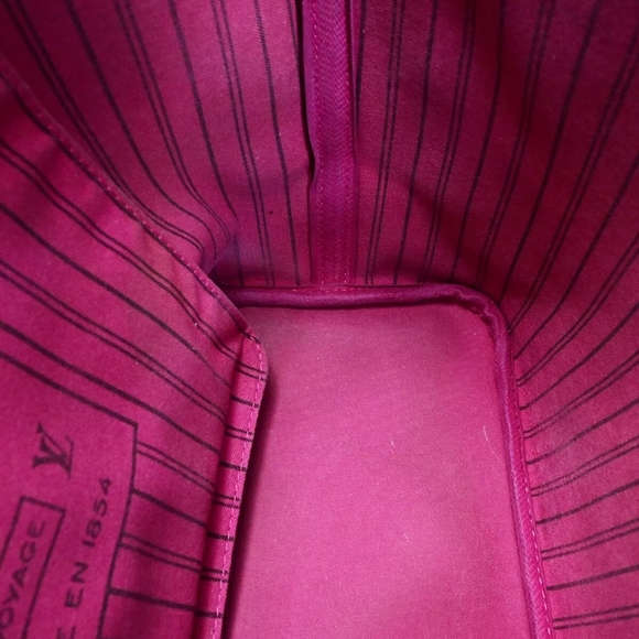 LOUIS VUITTON Neverfull MM Shoulder Tote Bag Monogram Leather authentic - Picture 15 of 16